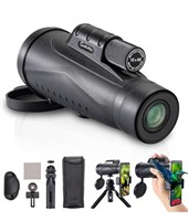 12x50 Monocular Telescope for Adults and Kids