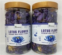 New 2 Pack of Premium Dried Natural Lotus