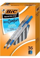 New BIC Round Stic Grip Xtra Comfort Assorted