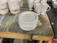 white pfaltzgraff small plates