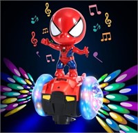 Spiderman BMESSE Dancing Robot Toys, Spin Robot