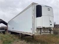 2006 Aluminum reefer trailer. 53 ft. Tri axle.