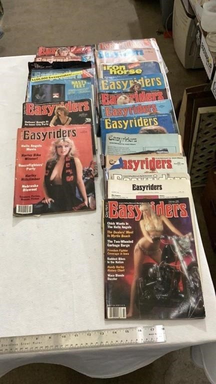 Easy riders magazines.
