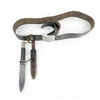 WWII German HJ Knife & Belt Buckle Set-Eickhorn