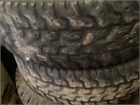 Four LT 235-65R16 used tires