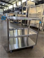 Stainless Steel 3 Shelf Utility Cart NEW