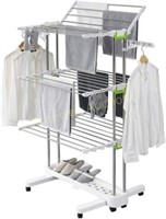BR505 3-Tier Collapsible Drying Rack  Steel