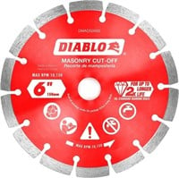 R6138  Freud Diablo 6" Diamond Cut-Off Discs