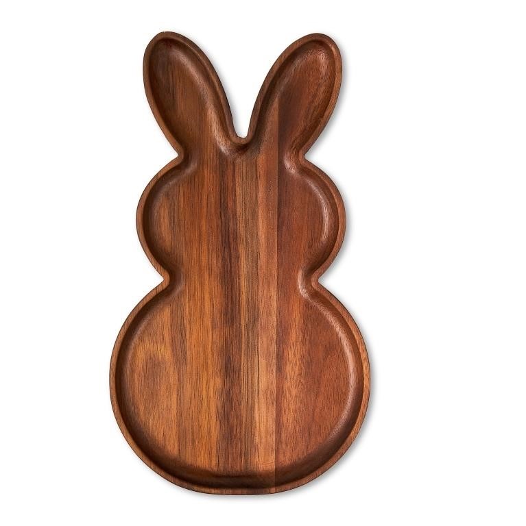 R6142  Way To Celebrate Bunny Tray 11.75