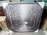 40x40 framed canvas print