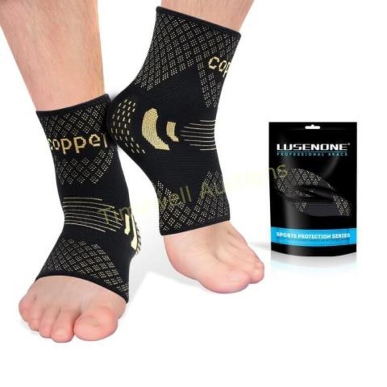Copper Ankle Brace  Large  Pack of 2