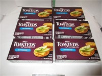 6 Boxes of TOASTED Crackers