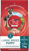 Purina ONE +Plus Large Breed Dry Puppy Food with