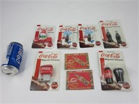 8 aimants Coca-Cola