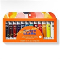 Mondo Llama 12PK Artist Watercolor Paint Tubes