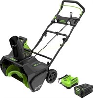 Greenworks 80V 20 Snow Thrower  Battery and charge