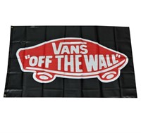 New (lot of 2) Off the wall Van Flag Banner 3X5