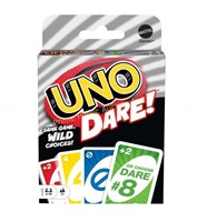 UNO Dare Wild Choices Card Game For 2-10 Players