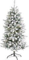 5ft. Flocked Livingston Fir Christmas Tree