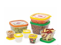 16-Pc GoodCook Flex Trim Food Storage Containers &