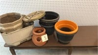 Large Lot of Various Planters