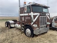 1978 White Freightliner cab over Cat 6 cyl