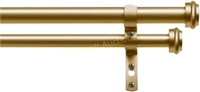Topper Curtain Rod 66-120  Gold