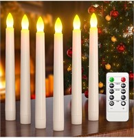 New PChero Flameless Candles with Remote Timer,