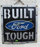 Built Ford Tough sign-22x22