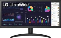 $200-LG 26" 21:9 UltraWide Monitor, FHD(2560 x 108