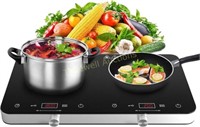 1800w Double Induction Cooktop  2 Burner