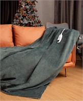 Danamix Heated Throw Blanket - Reversible Fleece