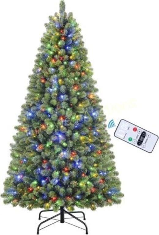 Prelit Artificial Christmas Tree  6FT