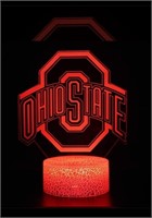 New Ohio State 3D Optical Illusion Lamp