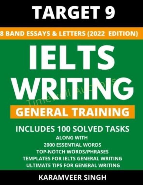 IELTS GT 2022: Solved Essays & Letters