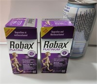 2 boîtes Robax Platine (60 unités)