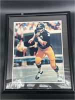 16X20 TERRY BRADSHAW SIGNED PHOTO FRAMED + MATTED