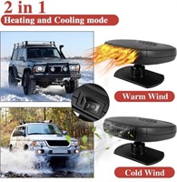 Car Heater, 120W Portable Windshield Defogger and
