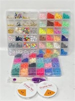 Shuoyang Clay Beads 3 Boxes Bracelet Making kit,