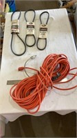 Extension cord, belts