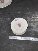 Spode's Billingsley Rose bread/dessert plates