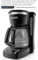 NEW BLACK+DECKER 12-Cup Digital Coffee Maker,