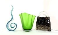Art Glass Vases & Sculpture