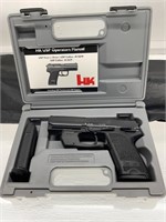 HK USP 9mmx19 Pistol With Case!