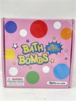 New Sealed 9 PCs Bath Bombs Set of Relaxation &