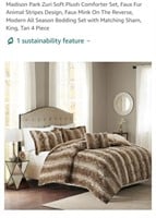 NEW King Size 4 Pc Soft Plush Comforter Set,