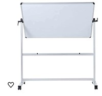 New Double-Sided Magnetic Mobile Whiteboard, 48 x