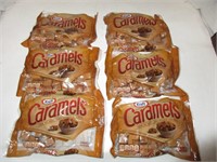 6 Bags Kraft Caramels 11oz