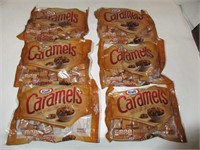 6 Bags Kraft Caramels 11oz