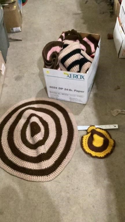 Crocheted items
